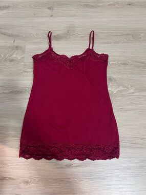 Vintage Women's Lace-Trim Slip Camisole